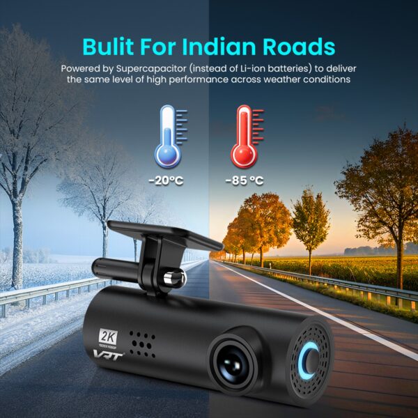 VRT 2K Dual Y Pro Dash Cam (Y Pro) - Image 5