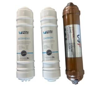 RO Filter Combo Carbon + Sediment + Copper