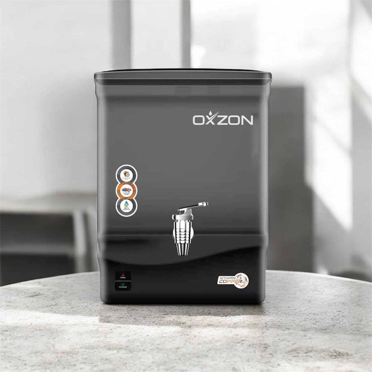 OXZON BIZ RO+UV+ALKALINE+COPPER+ZINC FILTRATION